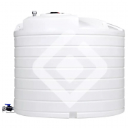 Cuves PE stockage d'eaux de pluie de 7500 Litres