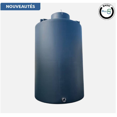 Duraplas – Cuve à Eau 20 000 L – Stockage Grande Capacité – Vanne Inox DN80