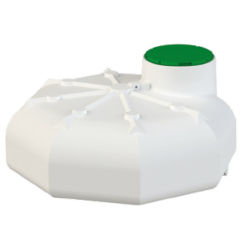 Cuve à eau potable plate ACS 3000 litres
