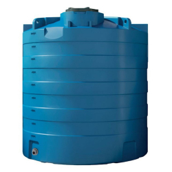 Cuve à eau potable ACS hors sol ronde verticale 10 000 L