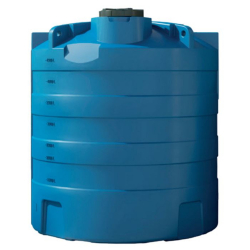 Cuve à eau potable ACS hors sol ronde verticale 5000 L