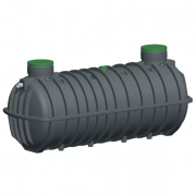 Cuve de régulation et rétention d'eau de pluie 10 000 L - 5 L/s