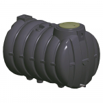 Cuve de régulation et rétention d'eau de pluie 3000 L - 4L/s