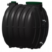 Cuve de rétention d'eau de pluie 6000 L - Via régulateur 1L/s