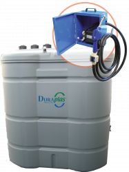 Cuve  AdBlue® double paroi sécurisée - 2000 L