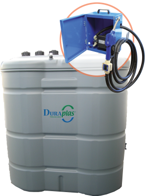 Cuve  AdBlue® double paroi sécurisée - 2000 L