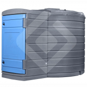 Cuve AdBlue® double paroi, système de gestion, grande armoire 3500 L