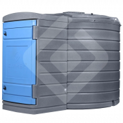 Cuve AdBlue® double paroi, système de gestion, grande armoire 3500 L