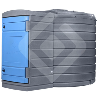 Cuve AdBlue® double paroi, système de gestion, grande armoire 3500 L