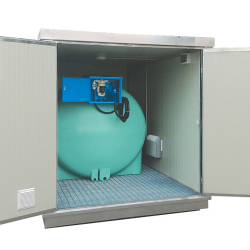 Cuve AdBlue® toute équipée 5000 L dans un conteneur