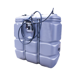 Cuve de stockage double paroi équipée - 2000L