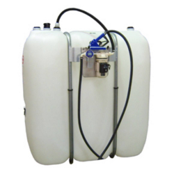 Cuve de stockage simple paroi équipée - 1600L