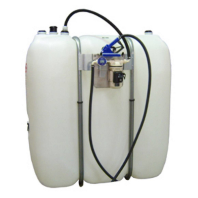 Cuve de stockage simple paroi équipée - 1600L