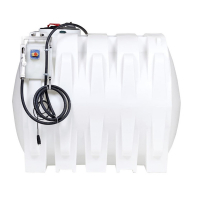 Cuve robuste simple paroi AdBlue® de 2500 litres de SWIMER