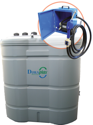 Cuve  AdBlue® 1450 litres sécurisée de DURAPLAS