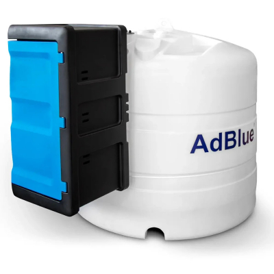 Cuve de stockage AdBlue® simple paroi grande armoire 2500 L