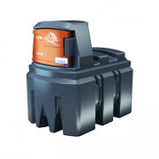 Cuve équipée de stockage BioDiesel double paroi 1200 L 