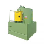 Cuve de stockage 6000 Litres vertical avec bac de rétention