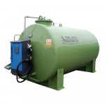 Cuve de stockage acier double paroi cylindrique 12 000 Litres