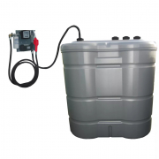 Cuve station-service haut de gamme 1500 L GNR / FIOUL sur platine murale