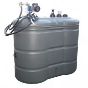 Cuve station-service PEHD 1500 L double paroi GNR / FIOUL de DURAPLAS