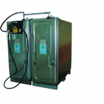 Station-service Acier GNR UNI PLATINE en batterie 3000 Litres de CEMO