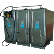Station-service Acier GNR UNI PLATINE en batterie 4500 Litres de CEMO