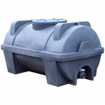 Cuve de transport et stockage d'eau cylindrique 1000 litres
