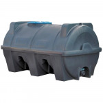 Cuve de transport et stockage d'eau cylindrique 2300 litres