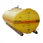 Cuves polyester fibre de verre ovales de 1000 litres