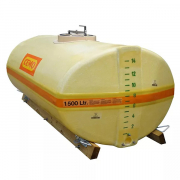 Cuves polyester fibre de verre ovales de 1500 litres