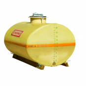 Cuves polyester fibre de verre ovales de 2000 litres