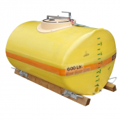 Cuves polyester fibre de verre ovales de 600 litres