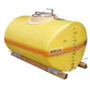 Cuves polyester fibre de verre ovales de 600 litres