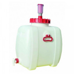 Tonnelets viticoles PEHD  300 L bonde de fermentation