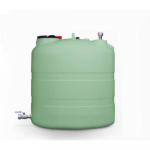 Cuve de stockage 2500 L simple paroi pour engrais liquide