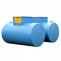 Cuve à fioul double parois 4000 L en acier
