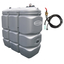 Cuve à fioul et biofioul 1500 L avec kit de soutirage et alimentation de chaudière