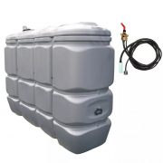 Cuve à fioul et biofioul 2000 L avec kit de soutirage et alimentation de chaudière