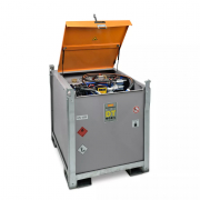 Cuve GNR de chantier Acier/acier mixte 980 Litres GNR + 200 Litres AdBlue DT-MOBIL de CEMO