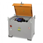 Cuve GNR de chantier Acier/PE mixte 440 Litres GNR + 50 Litres AdBlue® DT-MOBIL de CEMO