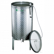 Cuve de stockage du vin à fond plat de 50 à 2000 litres, flotteur inox