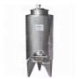 Cuve de stockage en inox à fond conique 500 Litres