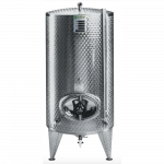 Cuve de stockage fond conique Vin et Huiles de 800 à 3000 litres avec remplissage