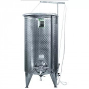 Cuve de vinification fond conique pour vin 300 à 2000 L