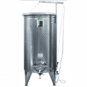 Cuve de vinification fond conique pour vin 300 à 2000 L