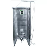 Cuve de vinification fond conique pour vin 300 à 2000 L