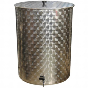 Cuve en inox pour huile de 35L à 1000L