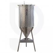 Fermenteur réfrigéré conique 60° pour bière de 300 L