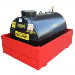 Cuve à huile pour stockage fixe et collecte de 700 L